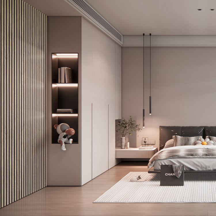 Customized Acoustic Wood Slat Panels 